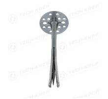 Дюбель для теплоизоляции с пласт. гвоздём (IZO) 10х180 (500 шт) - накл. ( 8,24 кг)  124888  Tech-KREP