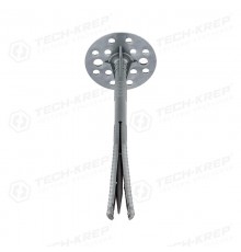 Дюбель для теплоизоляции с пласт. гвоздём (IZO) 10х180 (500 шт) - накл. ( 8,24 кг)  124888  Tech-KREP