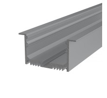 Профиль алюминиевый врезной 63х32 мм 2 м (заказывать отдельно рассеиватель 146-254, заглушки 146-225-1)  146-225  REXANT