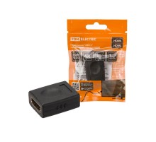 Переходник "АВП 3" гнездо HDMI - гнездо HDMI, позолоченные контакты,  SQ4040-0103  TDM
