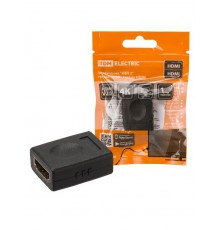 Переходник "АВП 3" гнездо HDMI - гнездо HDMI, позолоченные контакты,  SQ4040-0103  TDM