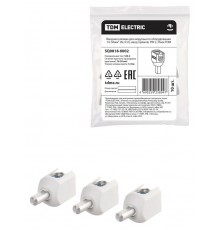 Клемма вводная для модульного оборудования изолированная с винтовым зажимом AL/CU 16-50 мм2  SQ0818-0002  TDM