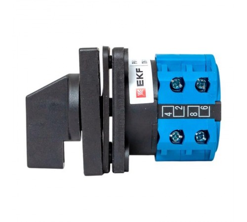 Переключатель кулачковый ПК-1-42 10А 2P "1-0-2" IP65  pk-1-42-10-65  EKF