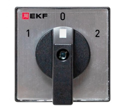 Переключатель кулачковый ПК-1-42 10А 2P "1-0-2" IP65  pk-1-42-10-65  EKF