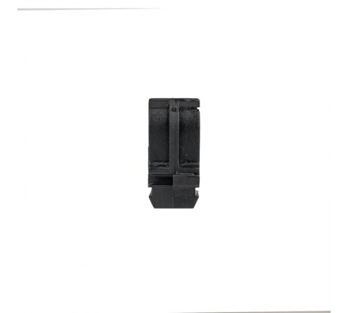 Крепеж-клипса черная d16мм (10шт.) Plast EKF PROxima  derj-z-16b  EKF