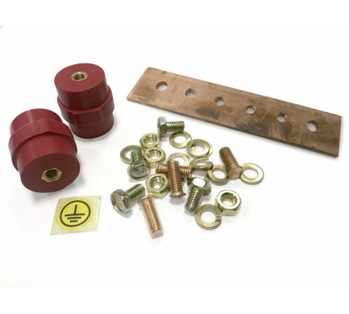 Комплект TGRB-SET заземления для шкафов (шина заземления+винты)  397532  Hyperline