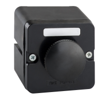 Пост кнопочный ПКЕ 212-1-У3-IP40 (черный гриб)  150747  КЭАЗ