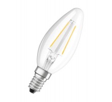 Лампа светодиодная LED Retrofit CLASSIC B 15 CL 1,5 W/2700K E14  4058075436701  OSRAM