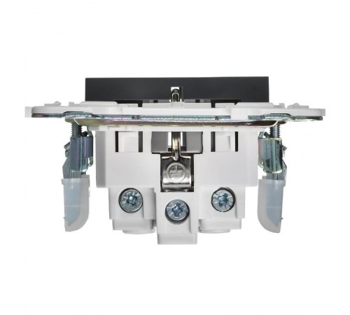 SKANDY Розетка с з/к/ш 16А SK-R04T титан  SK-R14-16-K48  IEK