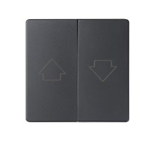 Simon 82 Клавиши (2 шт)  для двухклавишного кнопочного выключателя для управления жалюзи, механическая блокир  82028-38  Simon