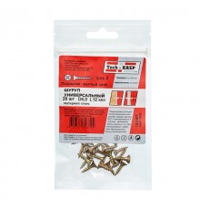 Саморез ШУж 4,0х12 пот. гол. (26 шт) - пакет ( 0,029 кг)  102487  Tech-KREP