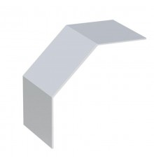 Крышка на угол 90 градусов вертикальный внешний лестничный усиленная 100x600 мм (2 мм) HDZ EKF  kvoltp90100600-2-HDZ  EKF