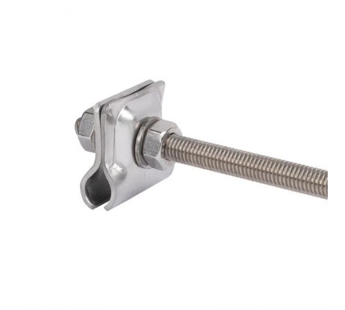 Зажим прута унив. 51510 HZ (30x30мм) с анкером, L 300мм, Ni EKF PROxima   lp-51310   EKF