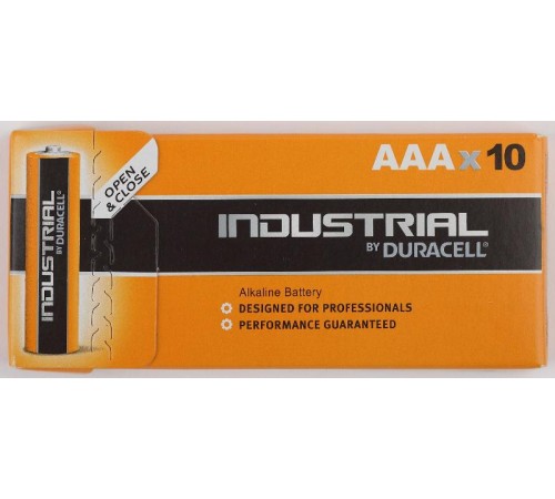 Элемент питания Duracell Industrial LR03 NEW  Б0032840  Duracell