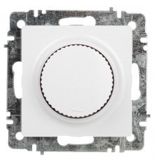 Светорегулятор Intro Accent 6-401-01 поворотный, 600Вт 230В, IP20, СУ, белый   Б0063668  Intro