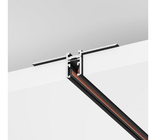 Трек встраиваемый MAG-MICROCOSM-TRACK-5015-FDW-2000 (BK) (Arlight, IP20 Металл, 3 года)  043051  Arlight