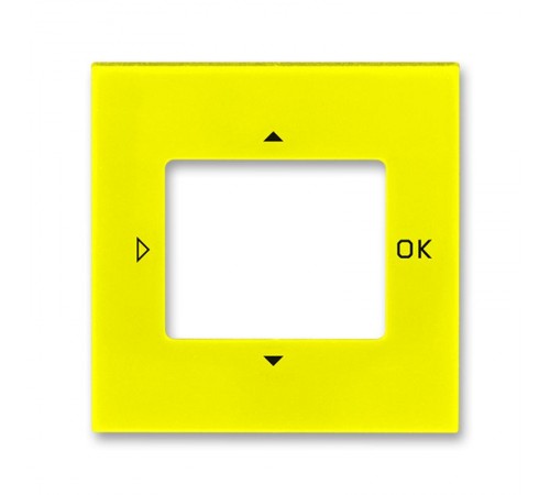 ABB Levit Жёлтый Накладка для таймера с малой выдержкой времени и комнатного датчика CO  3299H-A40100 64  2CHH704010A4064  ABB