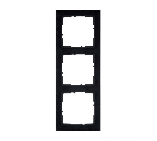 SUNO Рамка декоративная универсальная 3-постовая Цвет "Темно-серый"  721553  Legrand