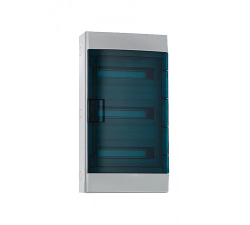 Бокс настенный 36М прозрачная дверь (3 ряда) Mistral65 (с клемм)  1SLM006501A1206  ABB