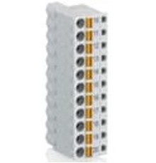 Колодка клеммная, 11 пол., пруж., каб. спереди, TA565-11  1TNE968901R3106  ABB