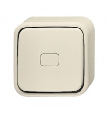 Переключатель 1-клавишный, для открытого монтажа, серия Busch-Duro 2000 AP, цвет слоновая кость  1042-0-0621   2CKA001042A0621  ABB