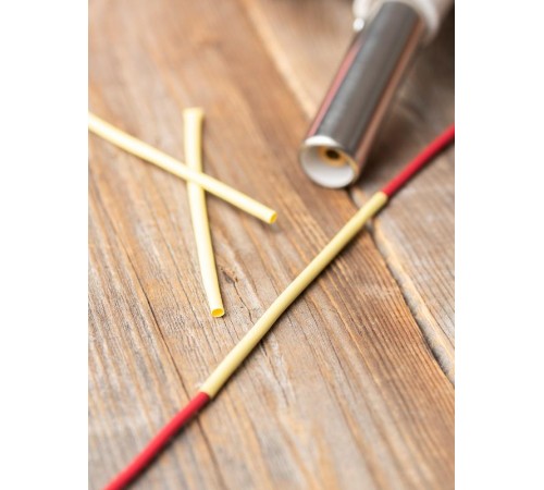 Термоусаживаемая трубка ТУТ нг 2/1 желтая EKF PROxima  tut-2-y  EKF