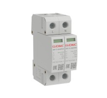Устройство защиты от импульcных перенапряжений (УЗИП) YON max тип 3 2п Imax 20kA со сменным модулем Un 440V  SPD-T3-2N20P440  DKC