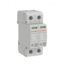 Устройство защиты от импульcных перенапряжений (УЗИП) YON max тип 3 2п Imax 20kA со сменным модулем Un 440V  SPD-T3-2N20P440  DKC