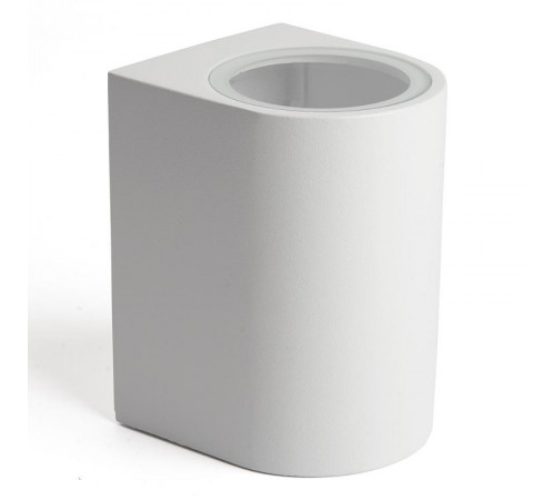 Светильник садово-парковый, 230V GU10, DH014, белый (на стену)  48339  FERON