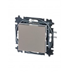 ABB Levit Кофе макиато / белый Выключатель кнопочный 1-кл.  3559H-A91445 18W  2CHH599145A6018  ABB