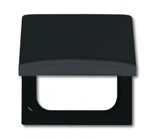 Плата промеж. с крыш. для центр. плат серий Busch-Duro 2000 SI и Reflex SI, IP44, серия Allwetter 44, цвет антр.  1710-0-1936   2CKA001710A1936  AB