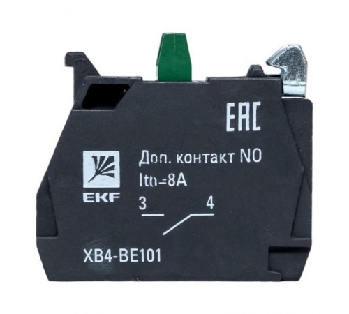 Доп. Контакты NO (зеленые) EKF PROxima  XB4-BE101  EKF