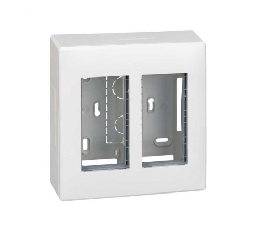 Simon CIMA 500 Бокс на 2 модуля 500CIMA, наружный монтаж, 167х59х160мм, белый  51000002-030  Simon