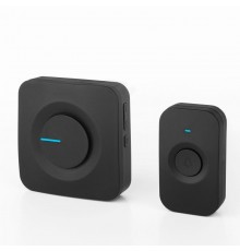 DBQ23M WL 52M IP44 черный звонок дверной беспроводной  a045577  Elektrostandard
