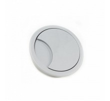 Розетка компьют. стола белая (1 шт) - пакет   146564  Tech-KREP