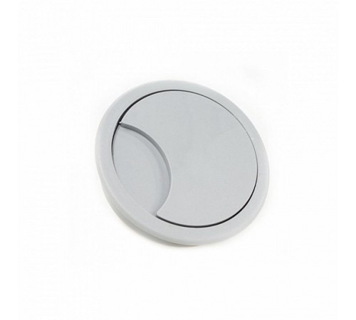 Розетка компьют. стола белая (1 шт) - пакет   146564  Tech-KREP