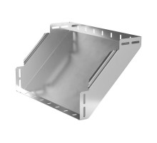 Угол вертикальный внутренний 90 градусов Стандарт INOX (AISI 304) 400х100  PR16.3276  Промрукав