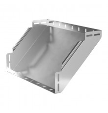 Угол вертикальный внутренний 90 градусов Стандарт INOX (AISI 304) 400х100  PR16.3276  Промрукав