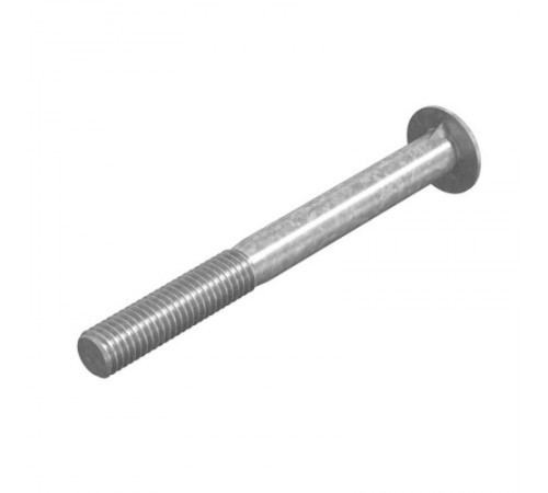 Болт М8х100 DIN 607 антивандальный с усиком, класс прочности 5.8, гальван. цинк, 065180  БСУ-8х100.58-DIN-ЭЦ   Ostec