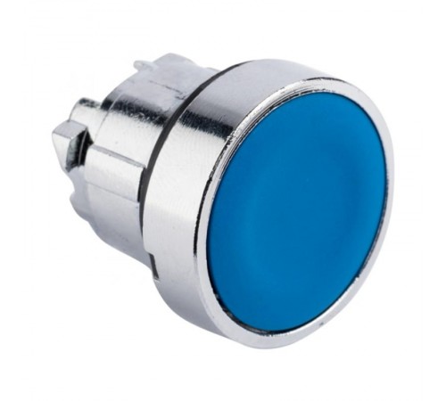 Исполнительный механизм кнопки XB4 синий плоский  возвратный без фиксации, без подсветки EKF PROxima    XB4BA-B   EKF 