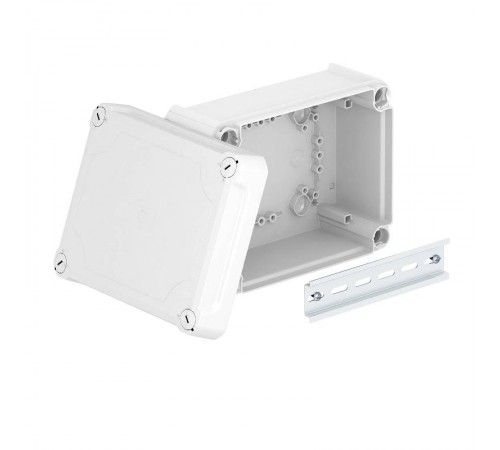 Коробка распределительнаяT160, 190x150x94 мм, сплош. стенка, выс. крышка. (T 160 OE HD LGR)  2007734  OBO Bettermann