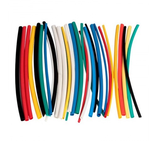 Набор ТУТ нг: 6 цветов по 5шт. Разного диаметра (1/0,5; 1,5/0,75; 2/1; 2,5/1,25; 3/1,5) 100мм. EKF PROxima  tut-n-2-r  EKF