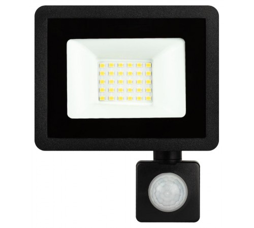 Прожектор светодиодный   LPR-042-2-65K-030 30Вт 6500К 2400лм IP44 регулируемый ИК датчик  Б0064234  ЭРА