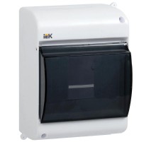 Корпус пластиковый навесной на 4 модуля КМПн 2/4 146х96х83мм IP30 белый KREPTA 3 MKP42-N-04-30-12  IEK