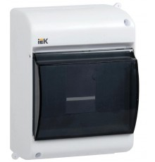 Корпус пластиковый навесной на 4 модуля КМПн 2/4 146х96х83мм IP30 белый KREPTA 3 MKP42-N-04-30-12  IEK