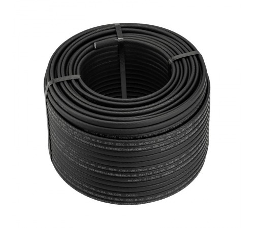 Кабель греющий саморегулирующийся SRL 24-2CR, экранированный, 24 Вт/1 м, 100 м  51-0205  REXANT