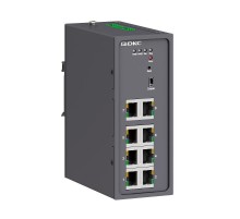 Промышленный управляемый коммутатор, 810/100Base-T(X) портов RJ45, консольный порт Mini USB, 24-48В DC (18-72В DC), с резервированием  N2000-8T-P1 