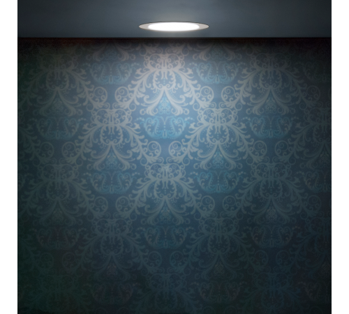 Светильник светодиодный пылевлагозащищенный для ЖКХ круг Белый 9W,126x126x54, O95мм, 4000K, 740 Lm, шаг.диммирование 100-50-15%  927420209-S  Gauss