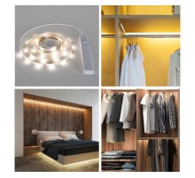 Мебельная подсветка Набор светодиодной подсветки 6V 1m 2,4W IP65 с датчиком движения (SLS 01 CW IP 65) Elektrostandard  a044517  Elektrostandard