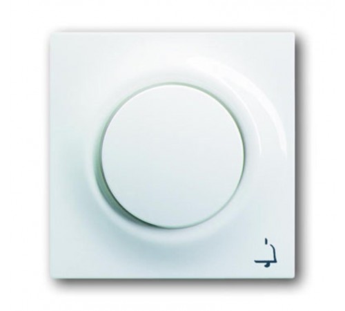 Клавиша для механизма 1-клавишного выкл./перекл./кнопки, с символом "ЗВОНОК", серия impuls, цвет альпийский белый  1753-0-4823   2CKA001753A4823  A